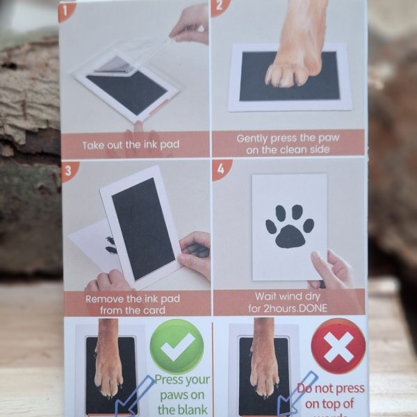 Stempelkussen o.a. hondenpoot - kattenpoot