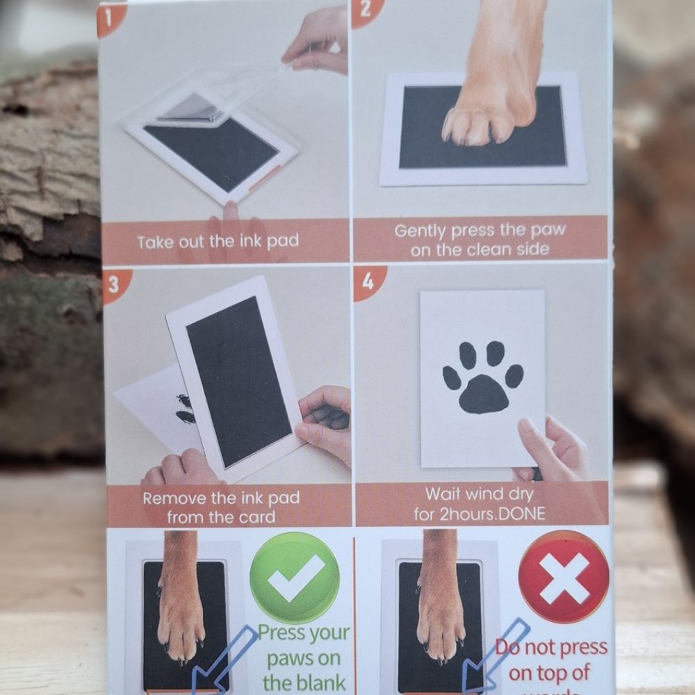 Stempelkussen o.a. hondenpoot - kattenpoot